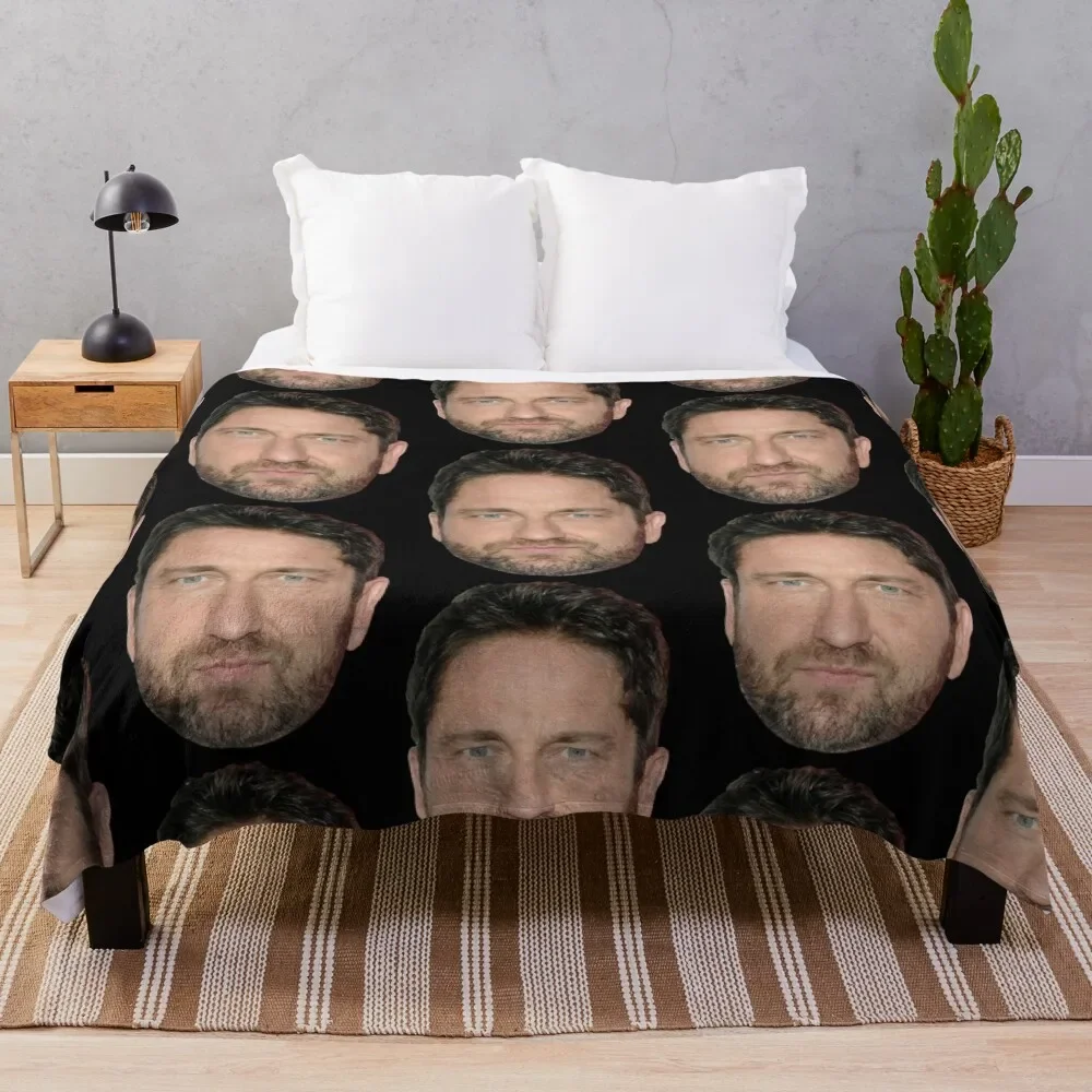 Gerard Butler Throw Blanket Cozy Throw Blanket for Bed Sofa Chair