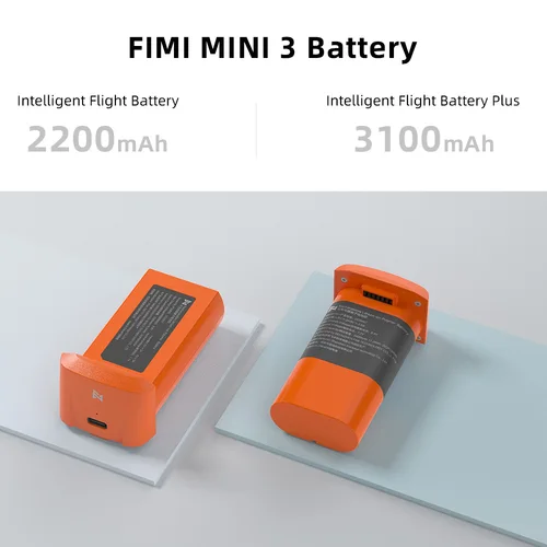 Imagen 2 del producto Batería de vuelo inteligente FIMI Mini 3 / MINI 3 SE de 3100mAh más baterías de vuelo largas recargables