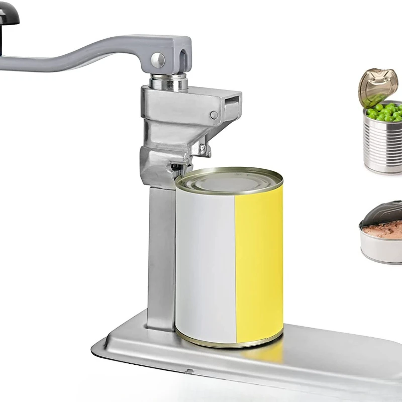 

Heavy duty desktop can opener, hotel can opener, large commercial cast iron can opener