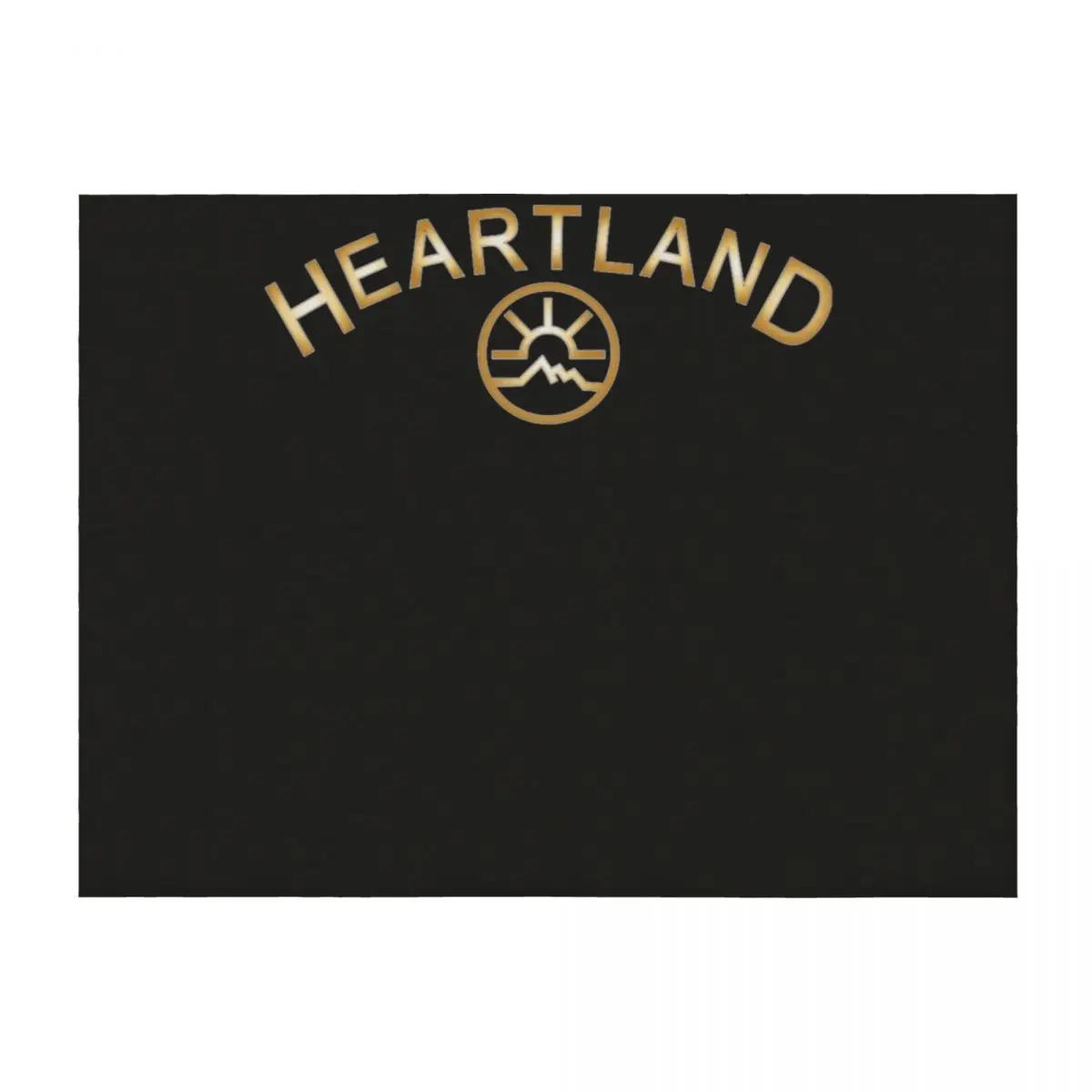 

Heartland Logo Throw Blanket Soft Big Giant Sofa Extra Large Throw Camping Blankets