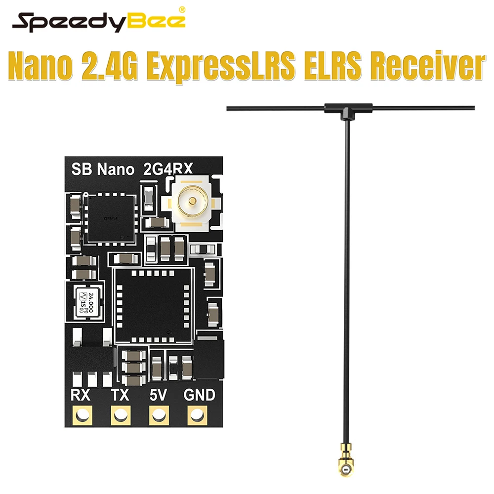 SpeedyBee Nano 2.4G ExpressLRS ELRS Receiver for FPV Freestyle Long Range Drones DIY Parts