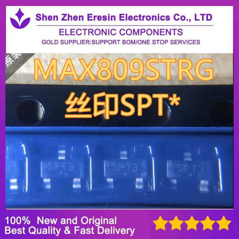 Free shipping    5PCS/LOT MAX809STRG  SOT23-3    New and original