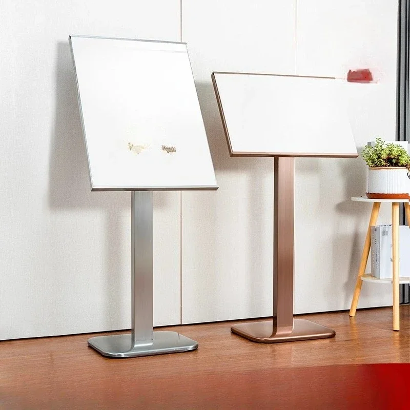 

Stainless steel vertical water sign billboard