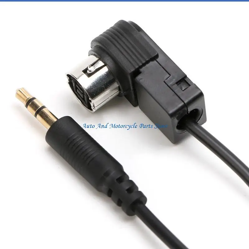 P9FD 3.5mm Car Aux Input Cable Mini Plug For ALPINE AI-NET phone MP3 Ornate