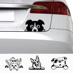 Autos Zubehör Aufkleber Lustiger Hund mit Namen Auto Aufkleber Hunde Haustier Tiere Laptop Vinyl Aufkleber für Apple MacBook Pro/Luftdekoration