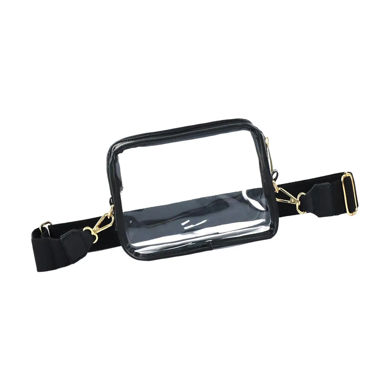 

Прозрачная сумка Водонепроницаемая сумка через плечо Большой вместительный кошелек с регулируемым ремнем