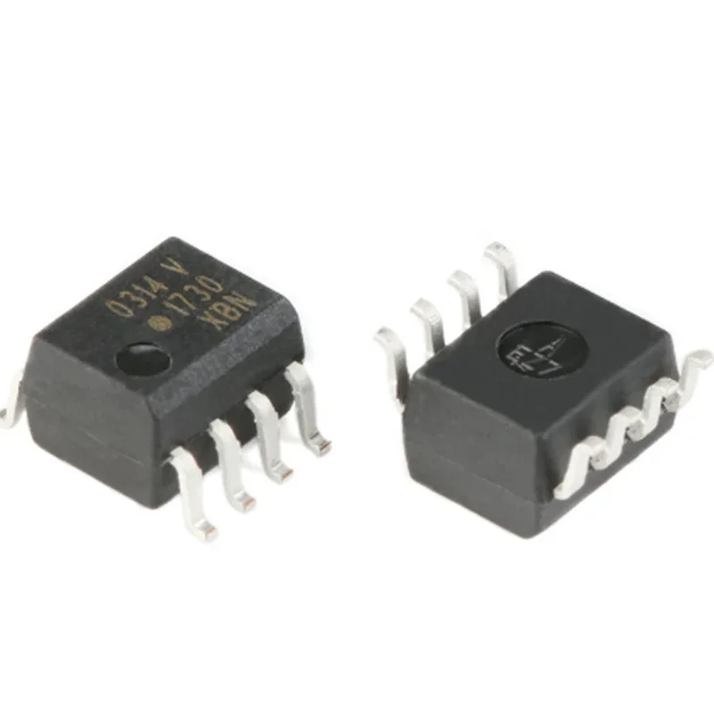 5Pcs New Original Hcpl-0314-500E 0314 Soic-8 Igbt Gate Driver Photocoupler Chip