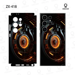 Colorful Decal Skin for Samsung Galaxy S26 S23 S25 Ultra Plus S24 S24Ultra Back Screen Protector Cover Wrap Stones Sticker