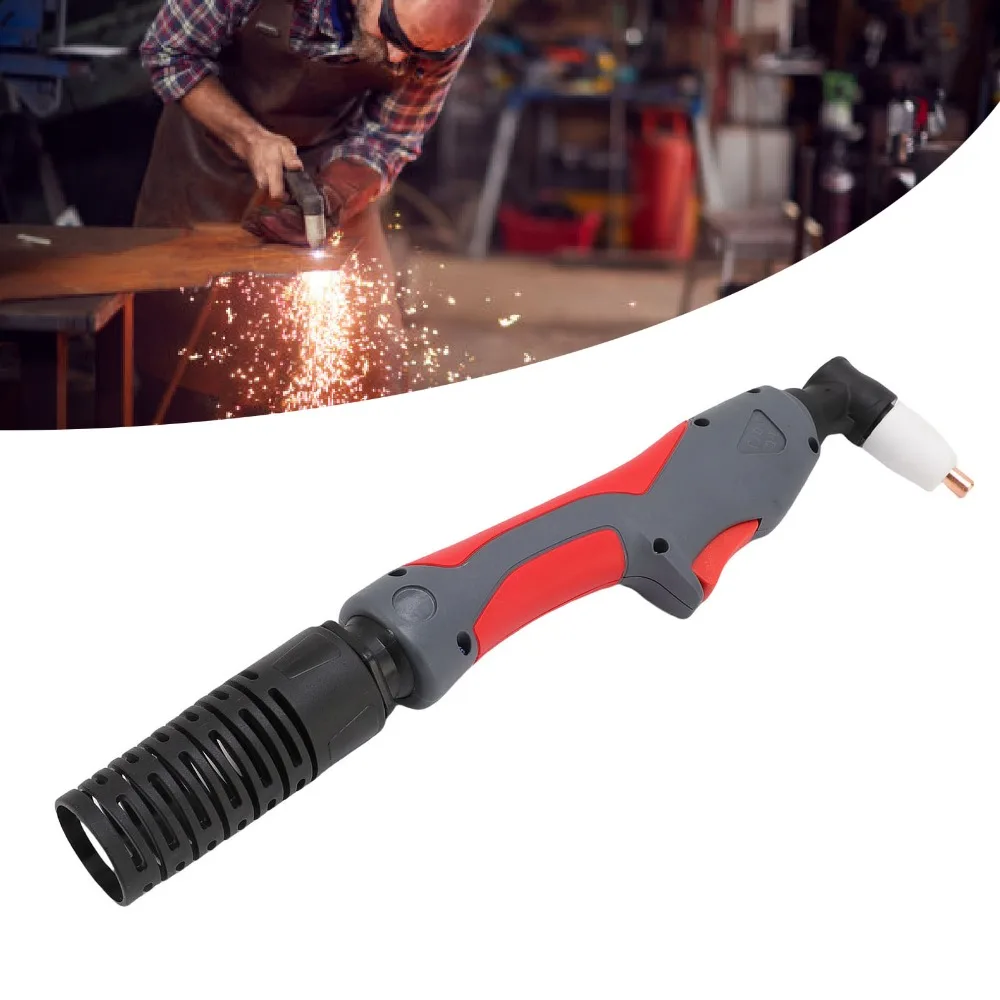 HF Ignition Plasma Cutter Torch Head Anti Slip ABS Handle Rugged Air Plasma Cutter Torch PT31 Replacement