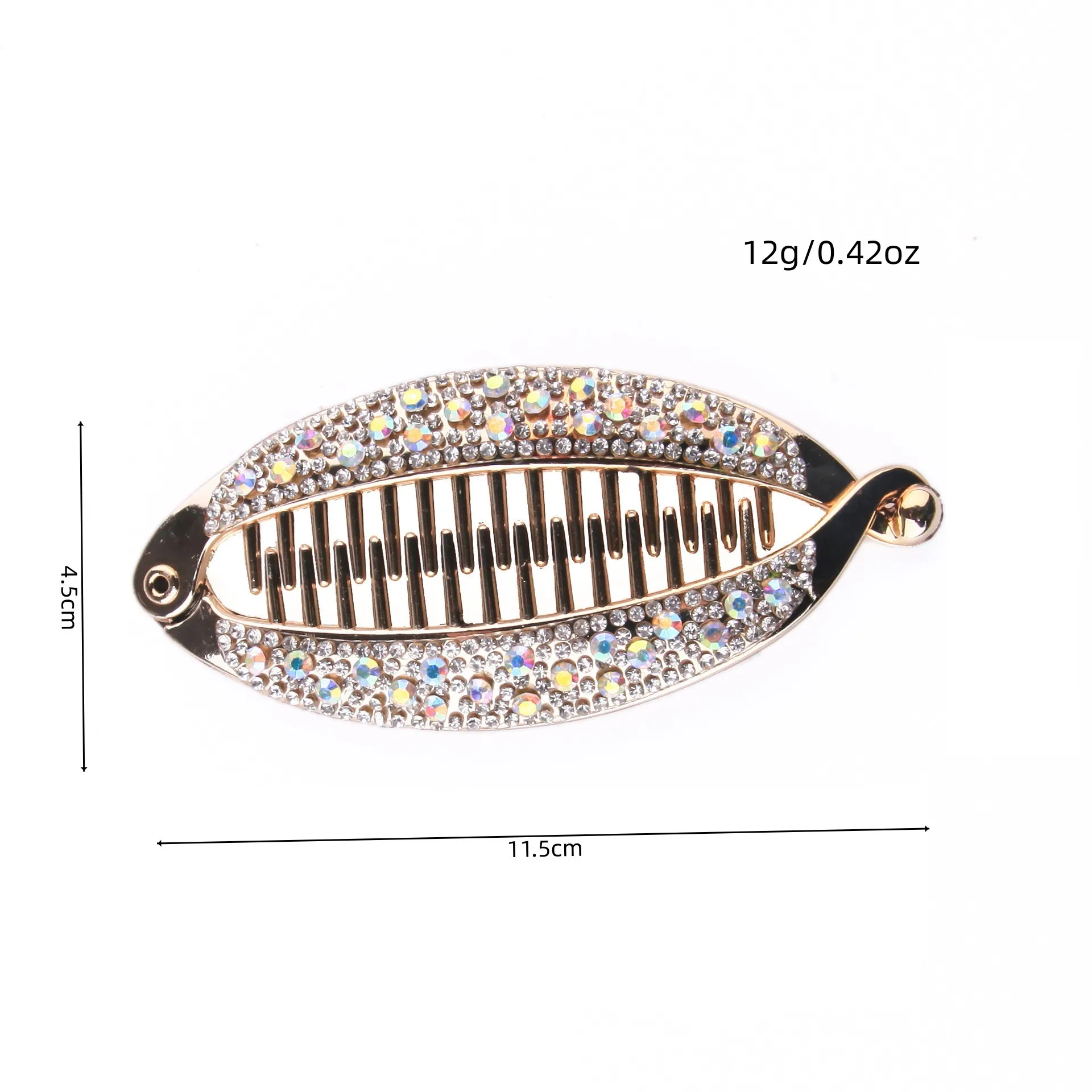 Hot New Fashion Banana Clip Set Fish Clip Coiled Hair Insert Comb Hair Side Comb Beaded Hair Clip Hair Comb Headdress