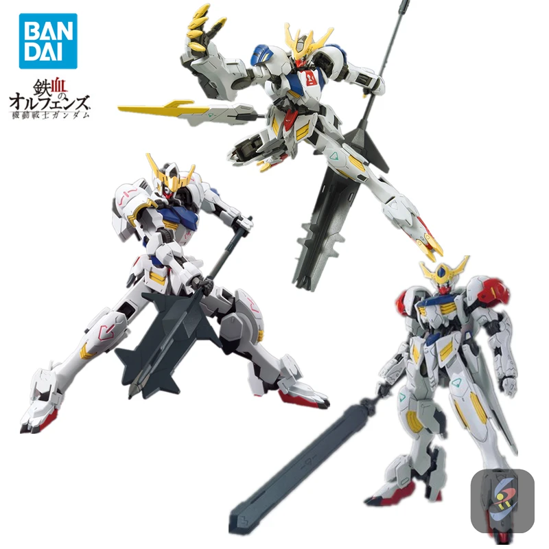 Bandai Original GUNDAM HG1/144 Iron-Blooded Orphans Barbatos Anime Action Figure Assembly Model Toys Gifts for Children