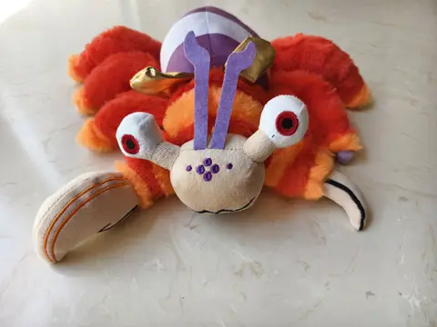 MY Singing Monster 30CM Crab Doll Animal  Plush Toy for Friend Birthday and Christmas Gifts  Soft Crab Stuffed Toy Collectible