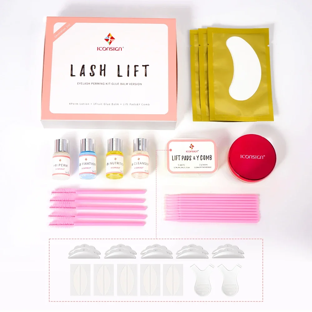 Hot Sale Glue Balm Lash Lift Kit Eyelash Perming Kit Enhancer Curling Protect Eyelash Lifting for 30 To 45 Days Make Up Tools