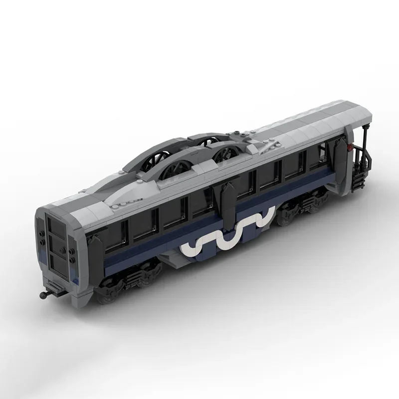 Moc Building Blocks FFVIII Treno Intercontinentale Locomotiva Modello Tecnologia Ferrovia Modulare Regalo Costruzione di Montaggio Giocattoli