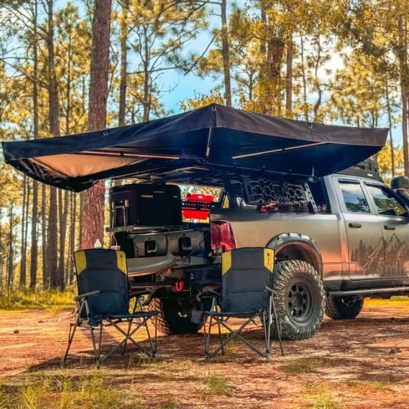 Hot Selling Factory Direct Car 270 Degree Standing 2.5M Waterproof Truck 270 Awning Camping 270 Deg High Quality