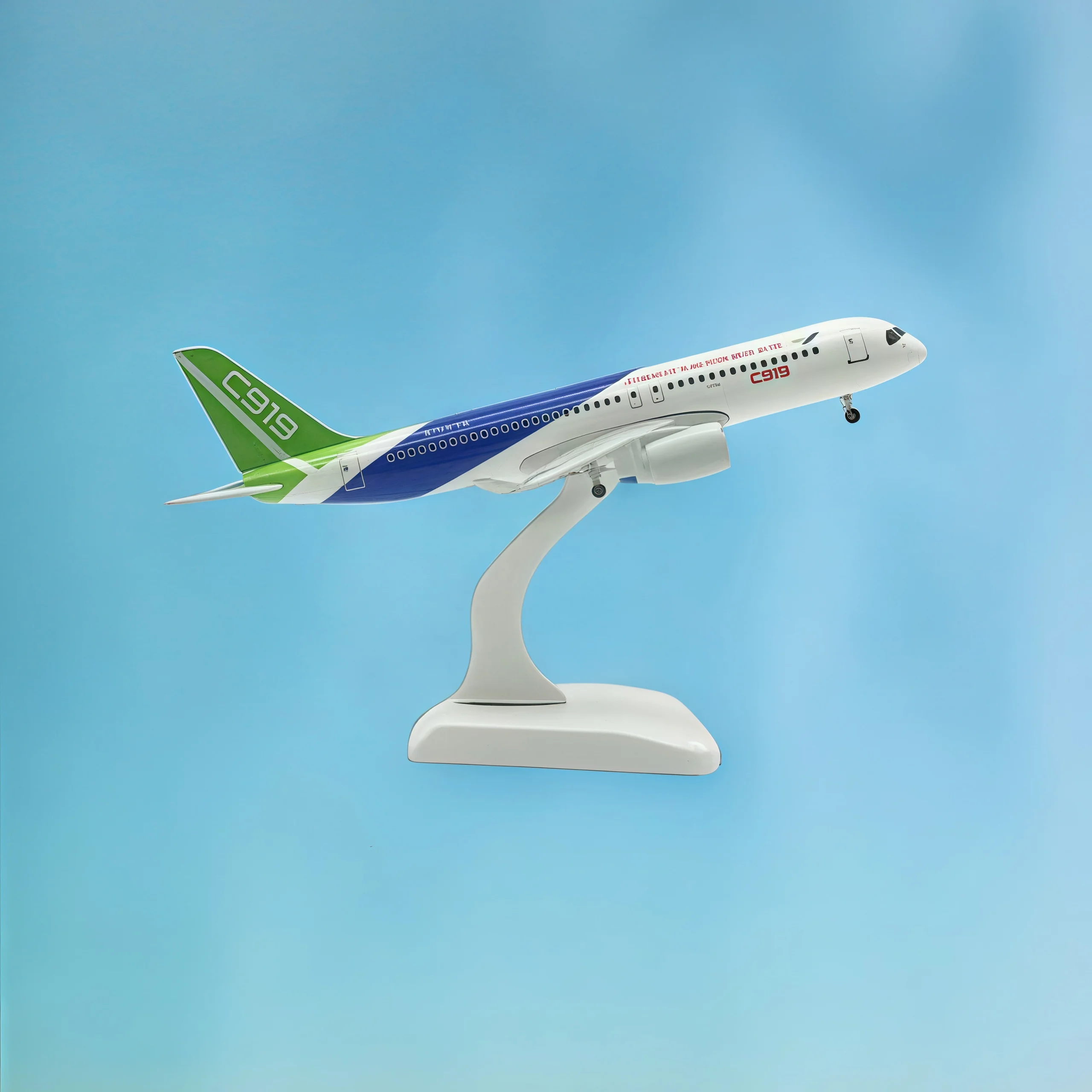 20 cm alloy aviation model decoration COMAC C919 collection display gift