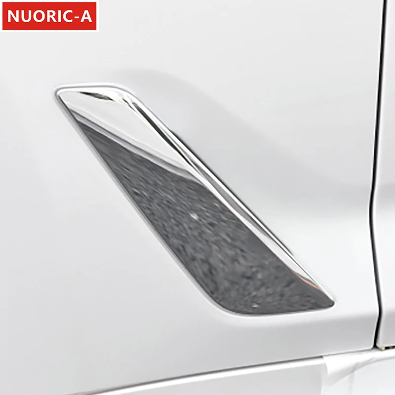 

For BMW 5 Series G30 2018-2022 Front Both Side Leaf Plates Panel Decoration Cover Trim Car Styling Exterior Accessories Stickers