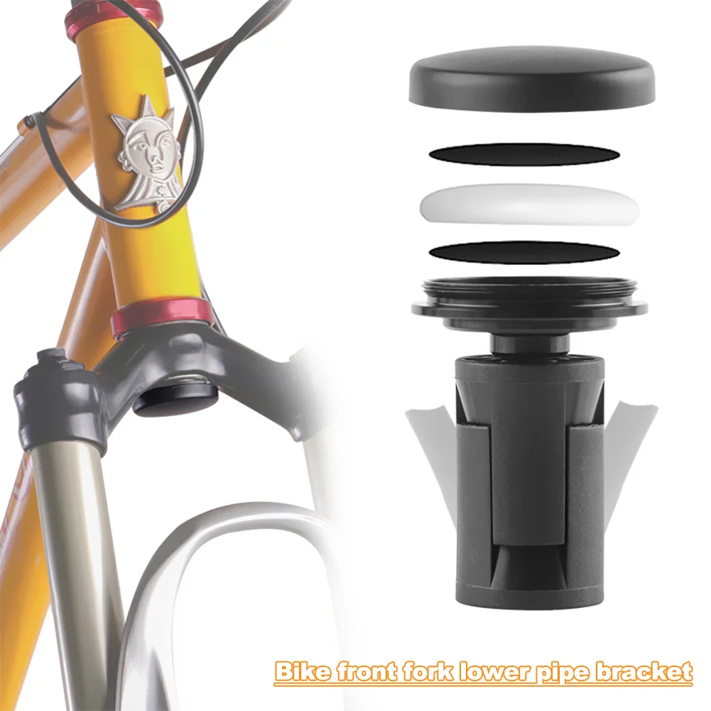 GPS Tracker Holder Bicycle Front Fork Down Tube Bracket Anti-theft Bike Mount Airtag Tracker Case Bicycle Accessories for AirTag