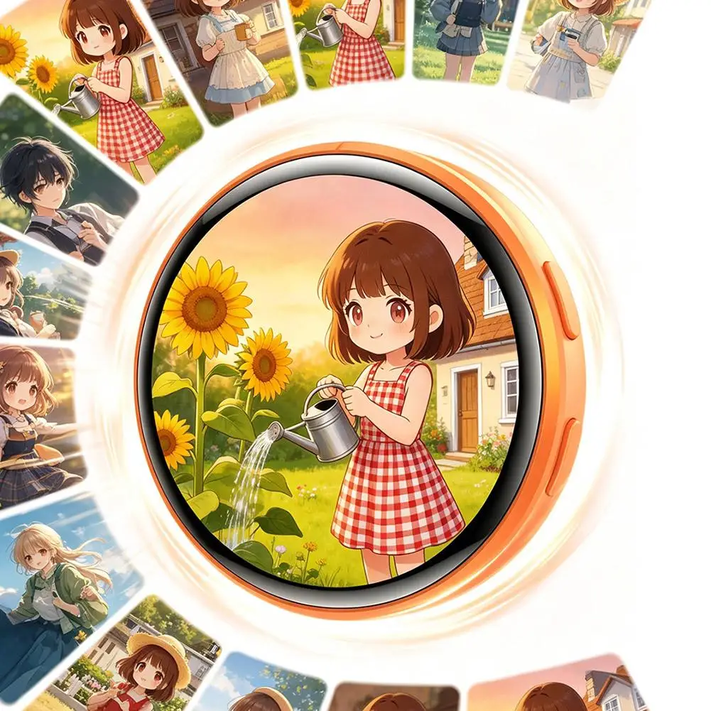 cracha-eletronico-ebadge-de-150-polegadas-com-tela-sensivel-ao-toque-cracha-eletronico-moderno-cracha-de-anime-guzi-elegante-e-estiloso-modo-de-espera