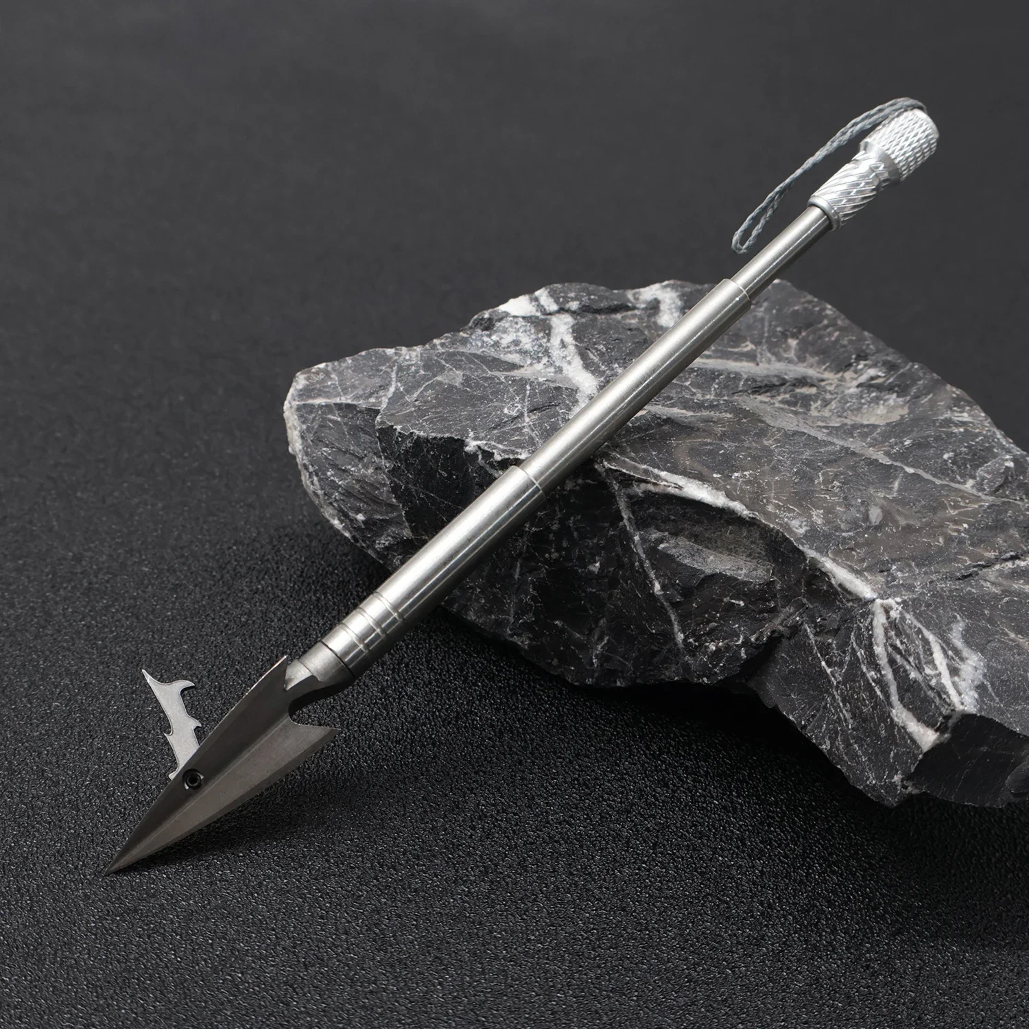 

Professional Slingshot Fishing Special Harpoon Arrow Type Barbed Harpoon Metal Material Outdoor Fishing Slingshot Accessories