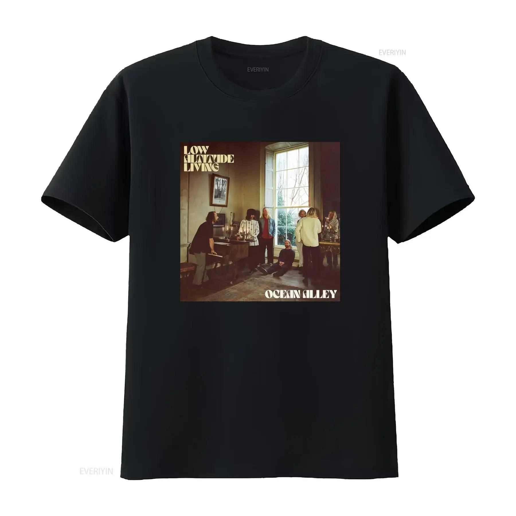 Ocean Alley Low Altitude Living Men All Size S to 5XL T Shirt HC170 vintage Washed Unisex Slightly designer clothes homme