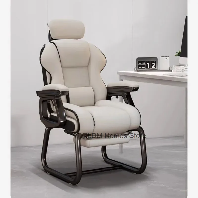 Computer Chair Comfortable Sitting Bow Shaped Reinforced Office Chair Reclining Sofa E-sports Boss Chair Dropshipping New