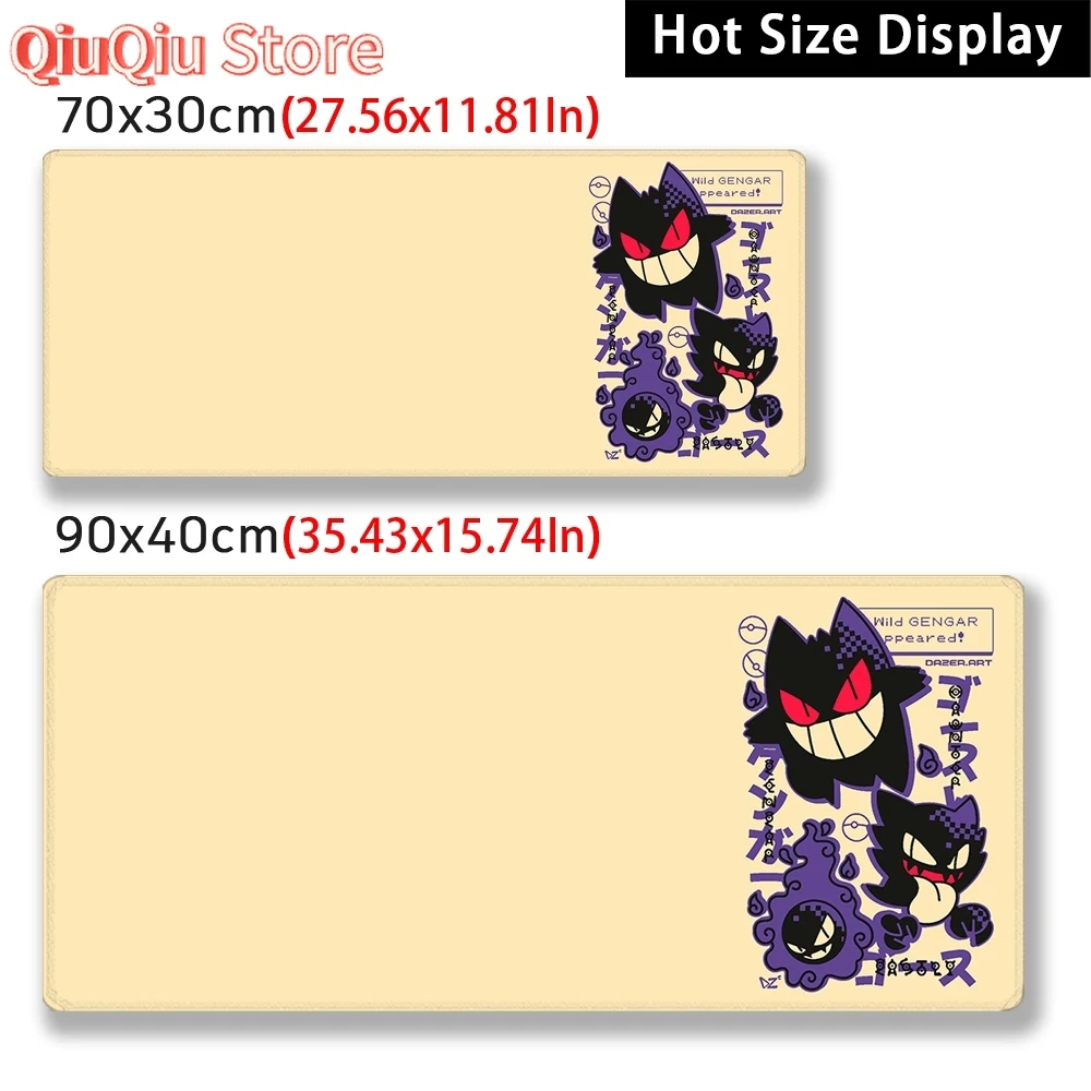 Alfombrilla de ratón para juegos, alfombrilla de ratón estilo dibujos animados japoneses, alfombrilla de ratón extendida personalizada grande, alfombrilla de escritorio