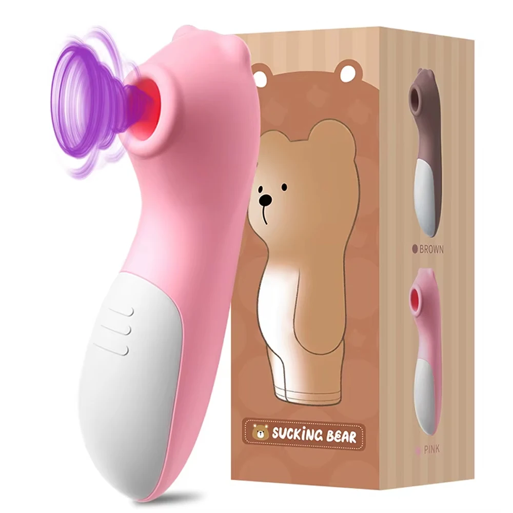 Sucker Clitoris Powerful Sucking Vibrator Female Clit Nipple Oral Vacuum Stimulator Massager  Toys s Goods for Women