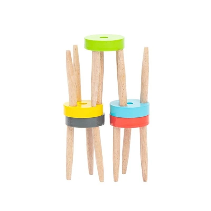 كراسي التراص كتل خشبية للأطفال الأولاد ألعاب ترفيهية لعمر 3-7 سنوات بنين بنات هدايا عيد ميلاد ألعاب هدايا 15UB