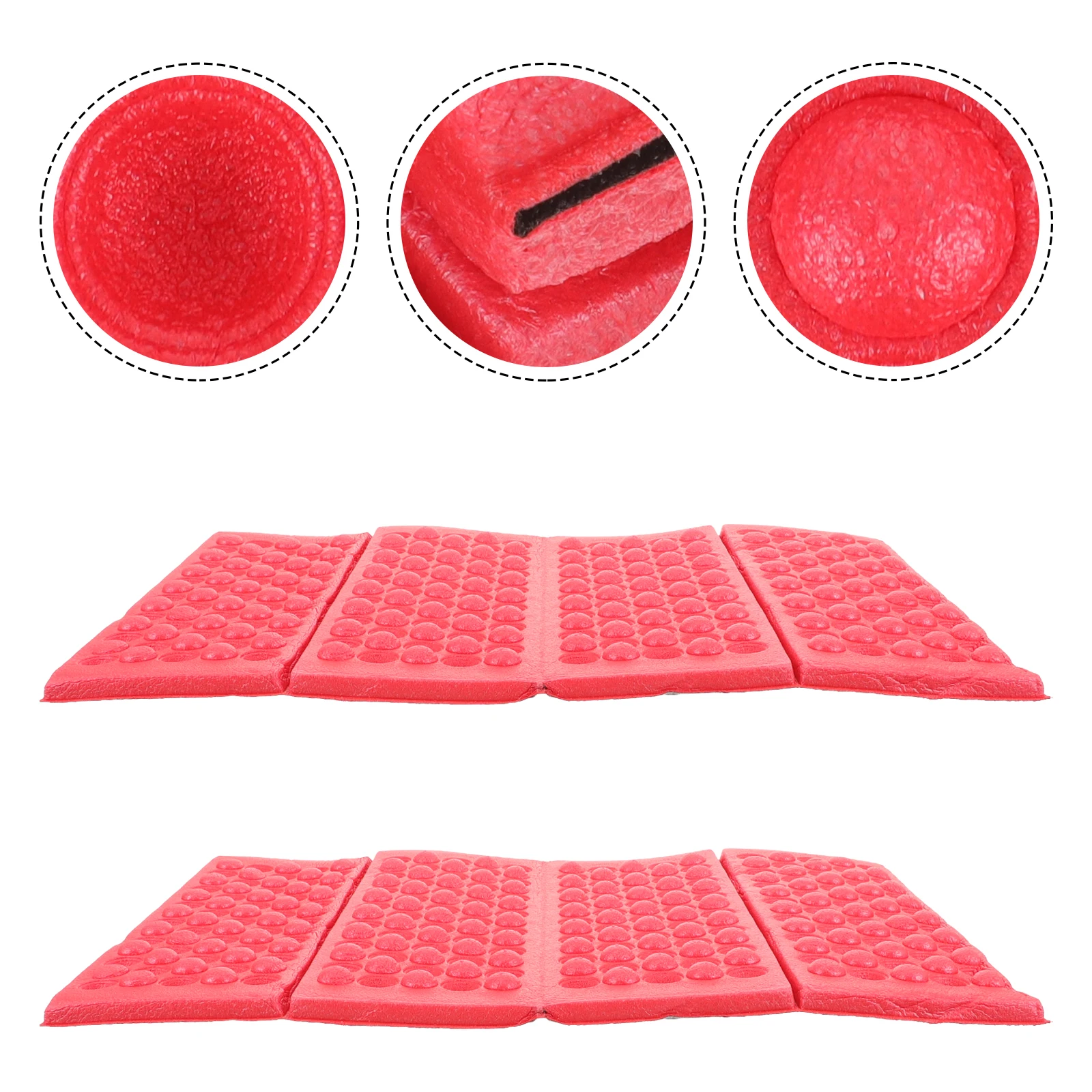 

2 pcs Portable Outdoor Picnic Waterproof Foldable Camping Cushion Lightweight Beach Durable Comfortable Seat Cushion For Hiking