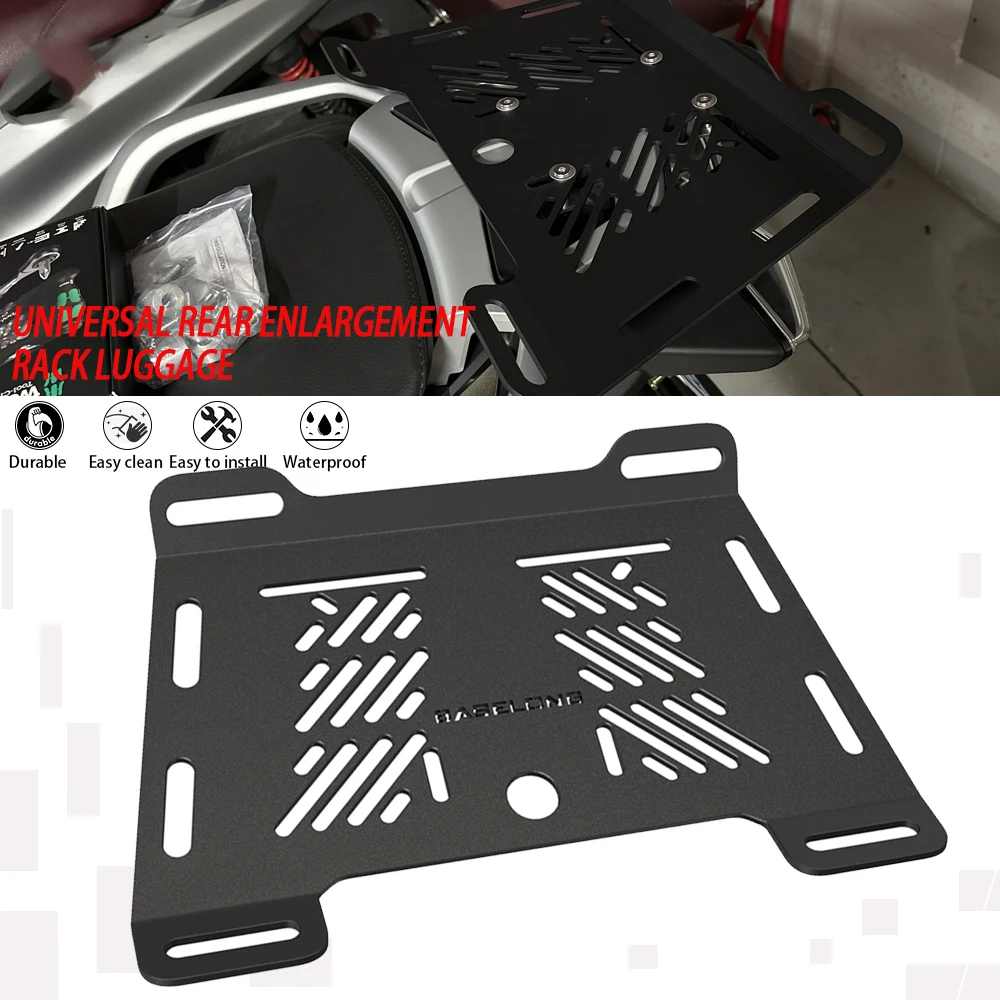 Universal Rack Enlargement Carrier Motorcycle Rear Luggage Bracket FOR DUCATI MONSTER M900 S2R800 MTS1100 MTS1200 MULTISTRADA