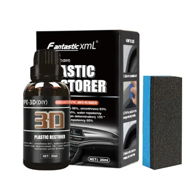 

Реставратор черной отделки Автомобильное восстановление автомобиля Керамическое покрытие Жидкая защитная отделка для автомобиля и грузовика Польский автомобиль Детализация