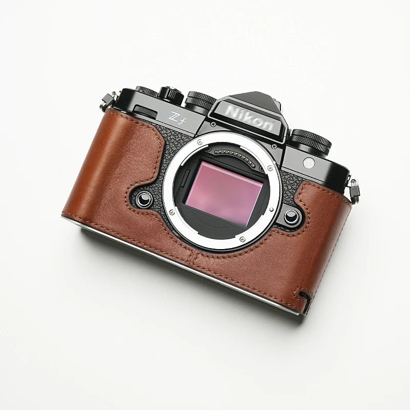 Mr.Stone Voor Nikon Zf Camera Case Cover Beschermend Voor Nikon Zf Case Accessoires Handgemaakt Echt Leder Zf Tas Camera Tas