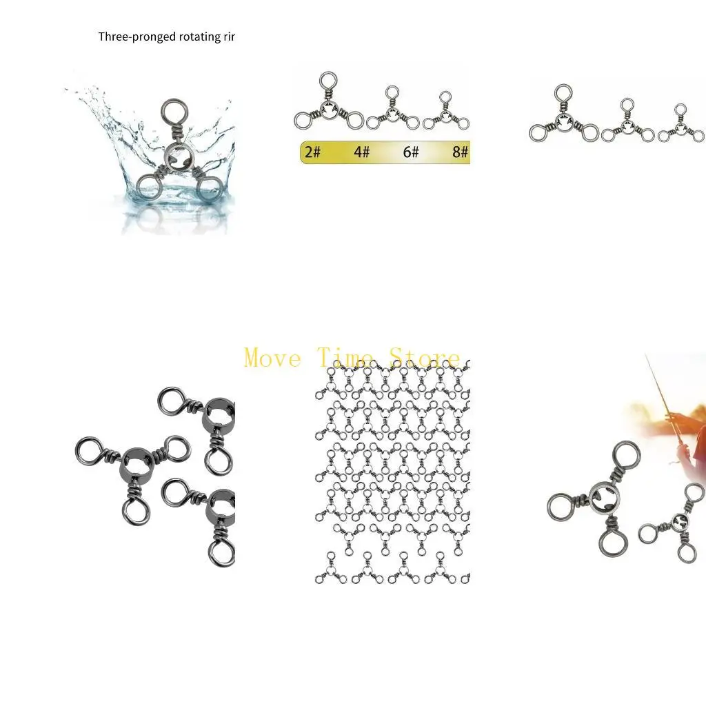

92ME Разъем для рыбалки, 3-ходовые вертлюги, вертлюжки для троллинговой лески, разъем для приманки