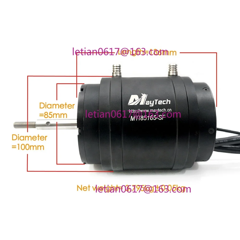 Surfboard Hydrofoil Inrunner Motor 200KV 85165 10KW 16S Motor for Boat DIY EFOIL Jetboards Waterprproof Motor - Image 6