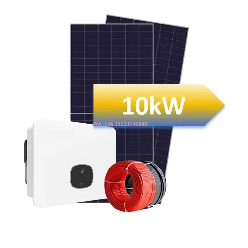 WMWMNU 10kW BIPV Camp Microgrid System Monocrystalline Silicon PV 24h Working for Household Off Grid Solar Power Supply