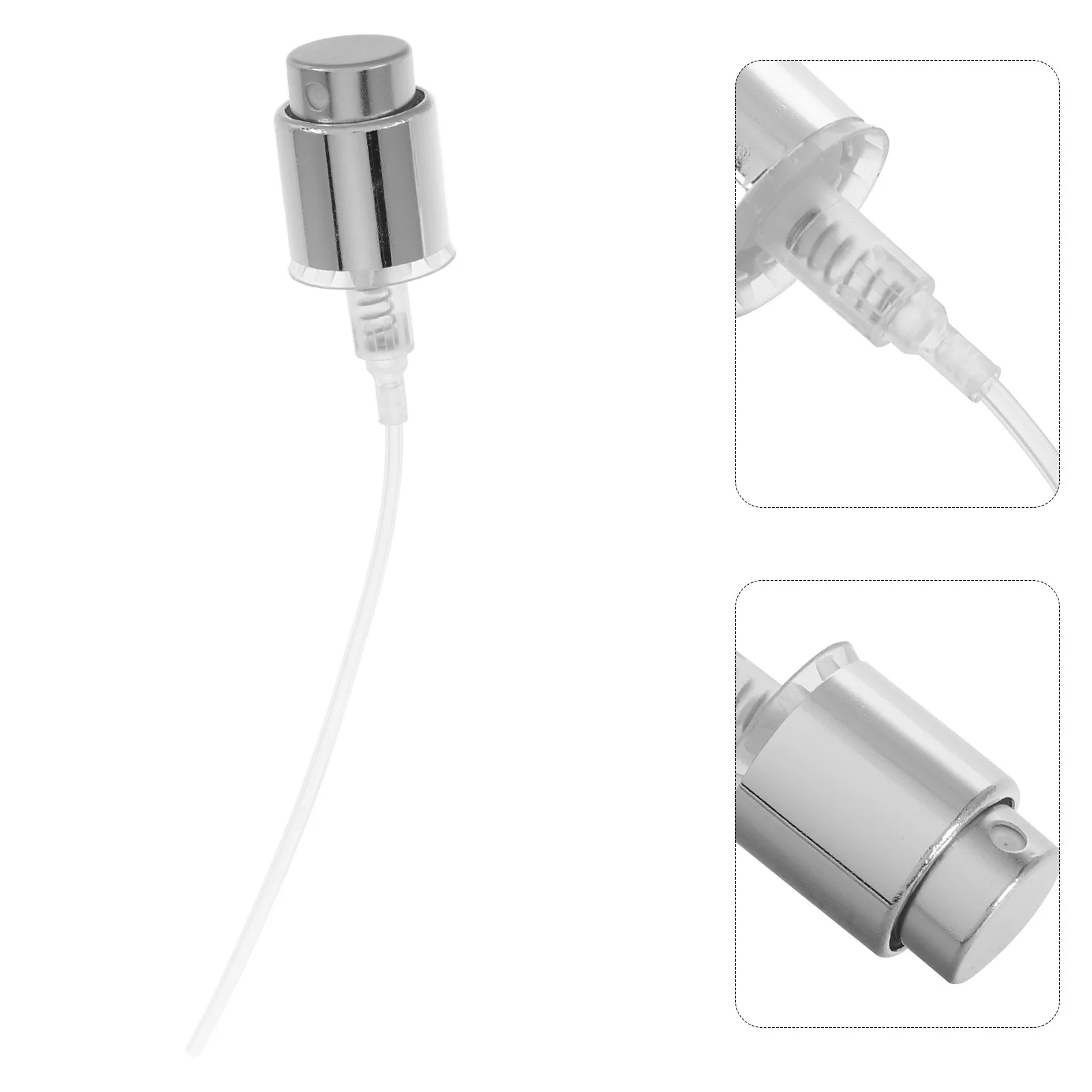 

1 Set Perfume Pump Cap Nozzle For Bottles Perfume Bottle Spray Pump Replacement Mist Sprayer Head Portable Travel Refillable