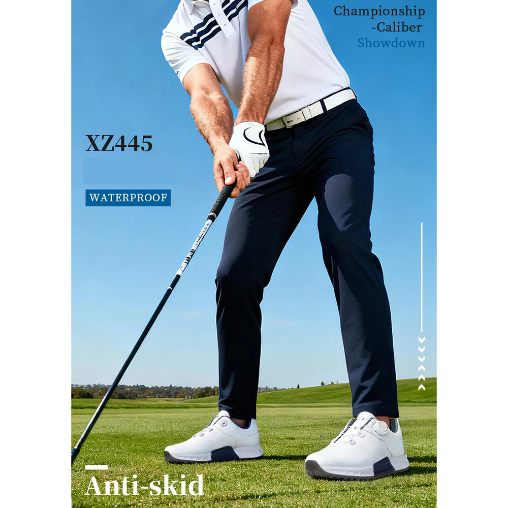 PGM XZ445 Golfschuhe Herren, gepolsterte, stoßdämpfende Sportschuhe, wasserdichte Golfschuhe mit Schnürsystem. – Detail 14