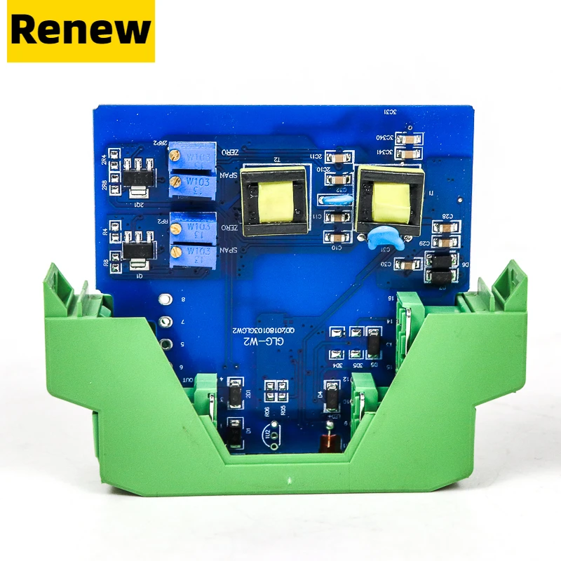 DC Current / Voltage Analog Isolated Distributor Signal Isolator 4-20ma to 0-5V One Input Two Output Converter