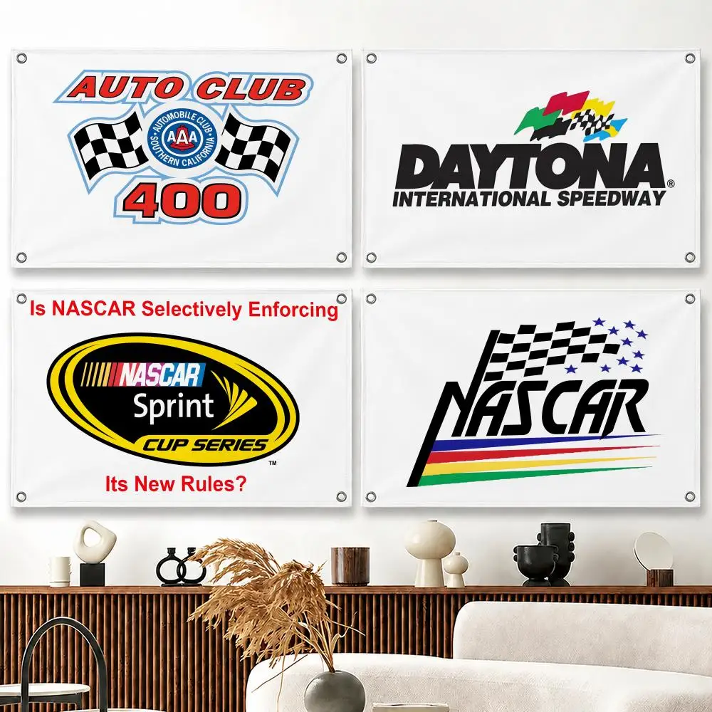 Pattern NASCAR Flags flag Suitable For Party Club Outdoor Interior Wall Decoration Banner Fans Gift