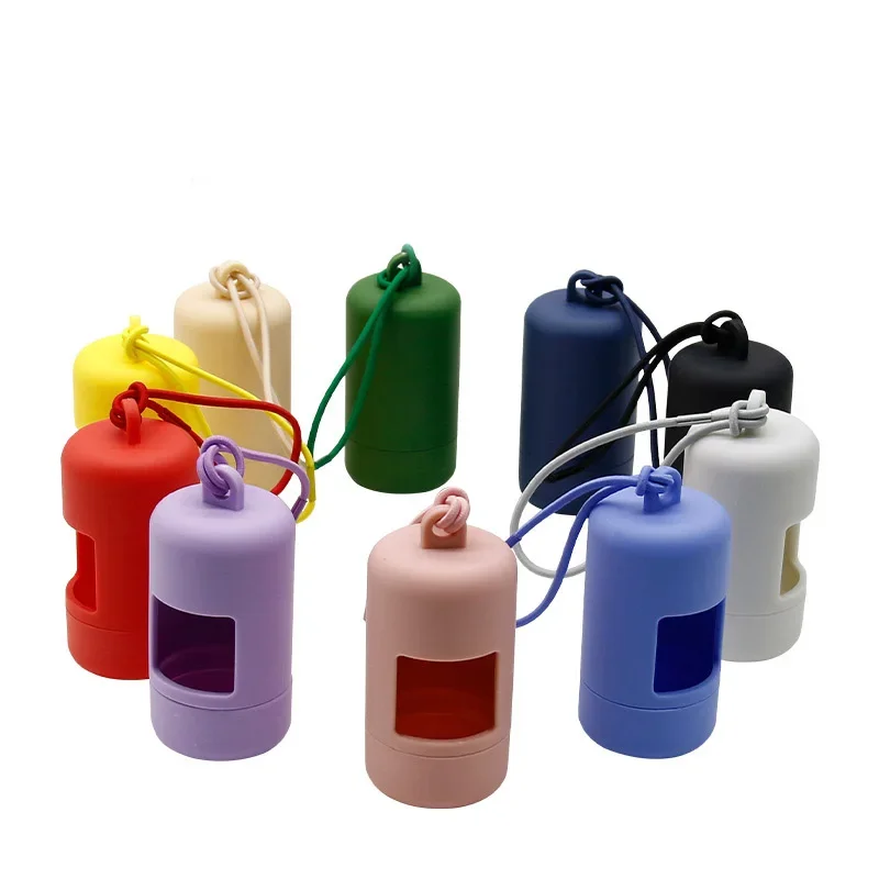 Porte-sac de merde pour chien, distributeur Portable de sacs de déchets pour animaux de compagnie, porte-déchets de luxe élégant