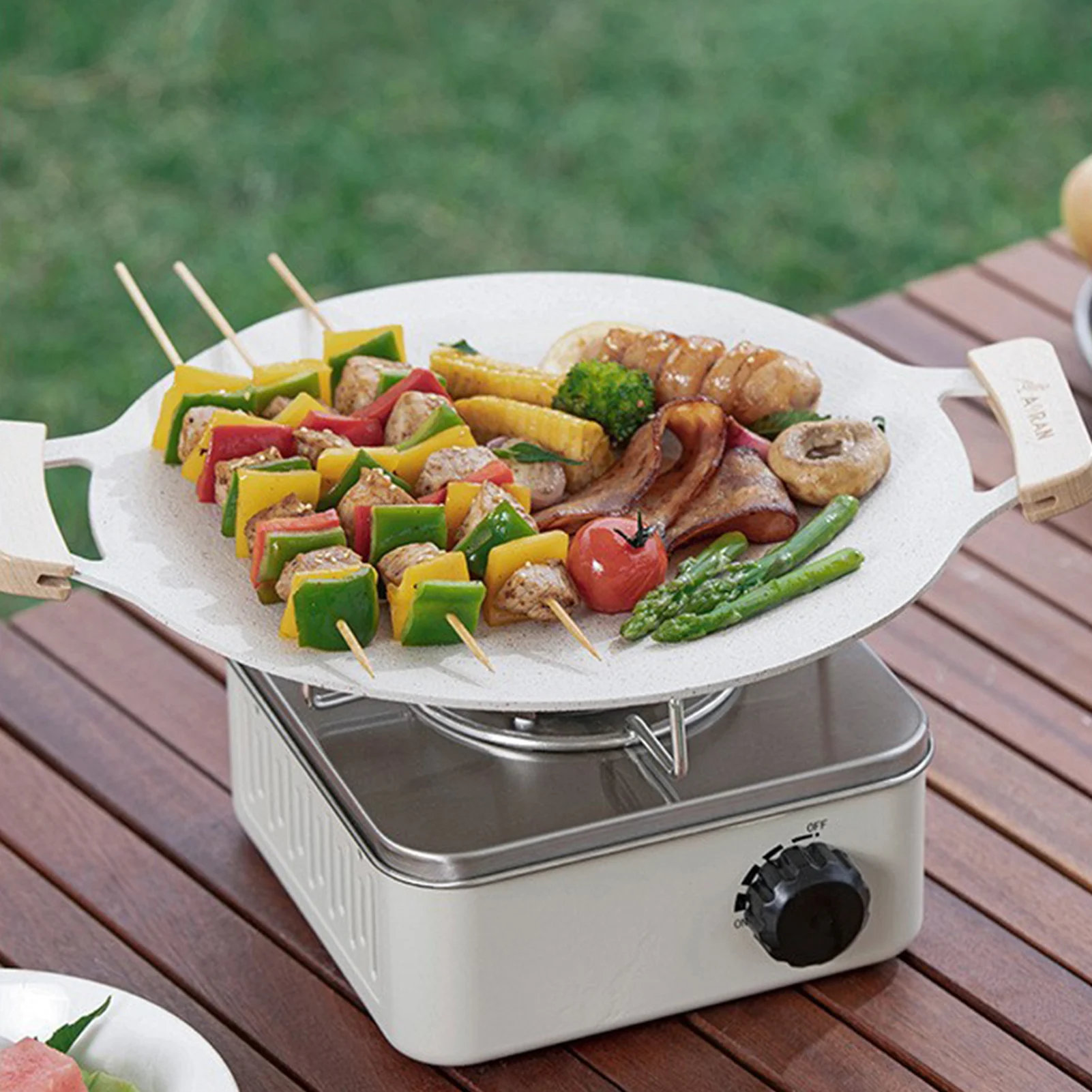 Portable Picnic Cooking Stove Safe and Reliable Convenient Maintenance Stove Suitable for Outdoor Companion