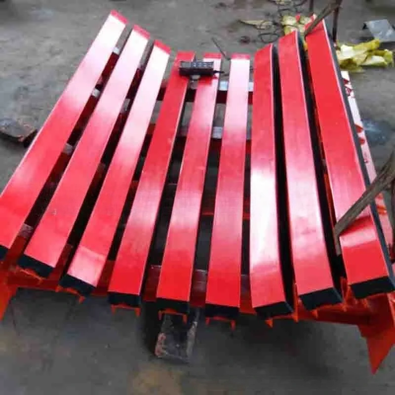 Spring buffer bed conveyor wear-resistant accessories