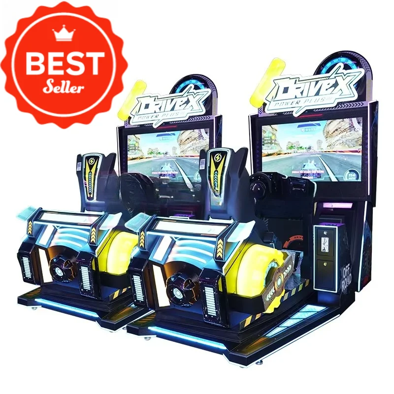 Wholesale Arcade Coin Operated Kids Video Bike Riding Game Machine 2 Players Bike Racing Simulator Custom