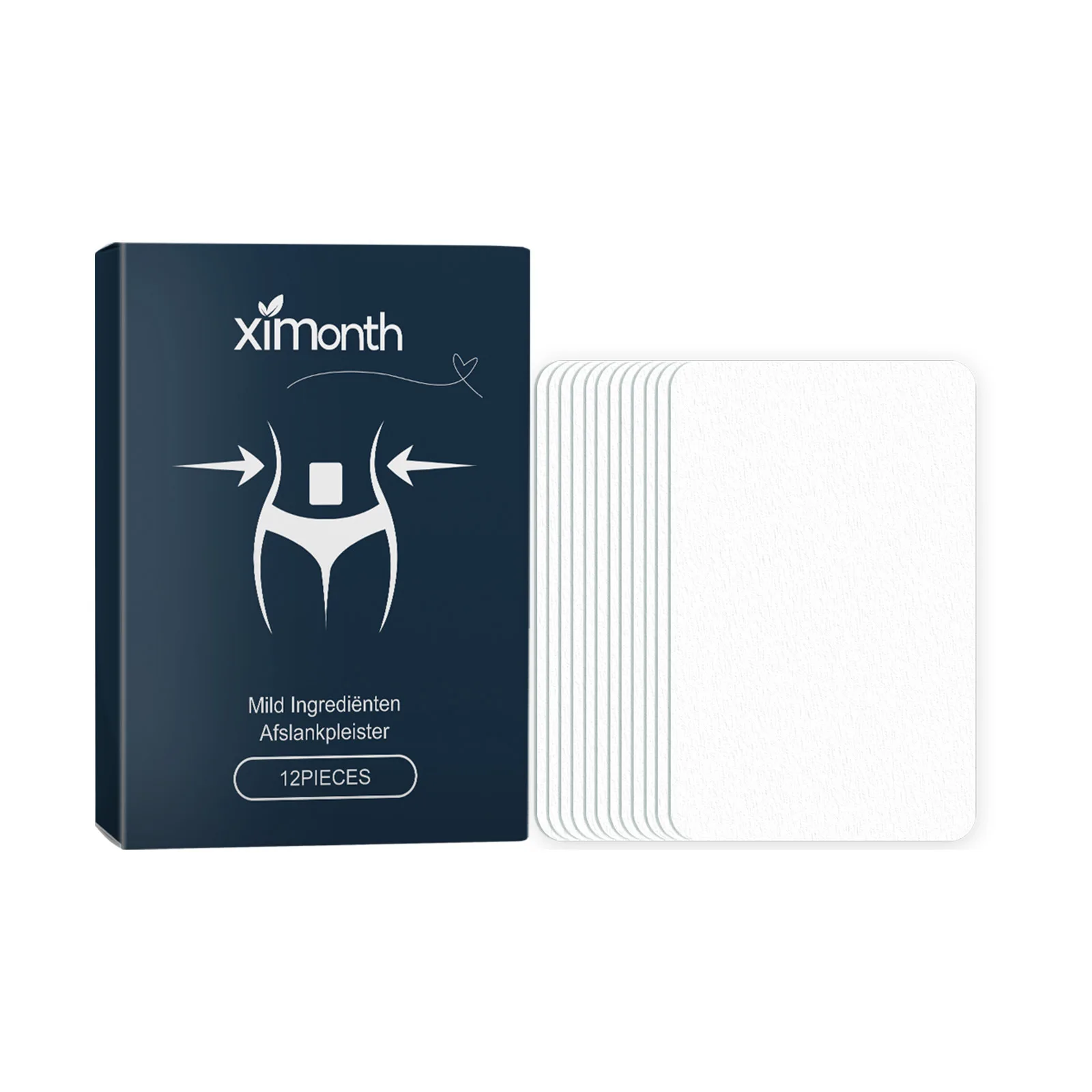 Ximonth Body care patch, fits body curves, convenient patch for arms, abdomen, skin and navel with comfortable use