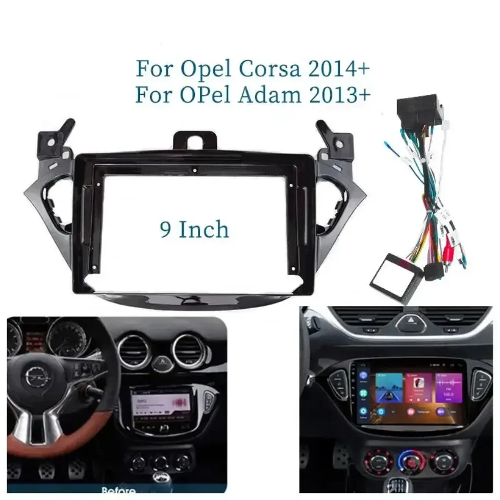 

Для OPEL Adam Corsa 2013 + 9 дюймов Автомобильная фотопанель Canbus Android большой экран панель приборной панели