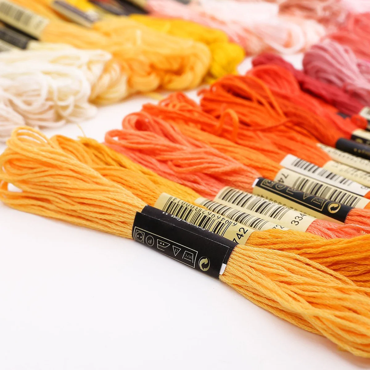 

Stitch Embroidery Threads 8M Polyester Cotton Floss Sewing Thread Craft Projects Floss Sewing Thread Random Color