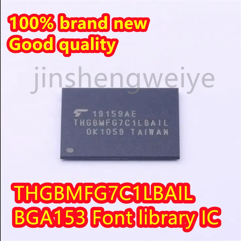 

1~10PCS THGBMFG7C1LBAIL 7C1L 16G 5.0 EMMC BGA153 Mobile Word Library IC Memory Chip 100% Good Quality Brand New