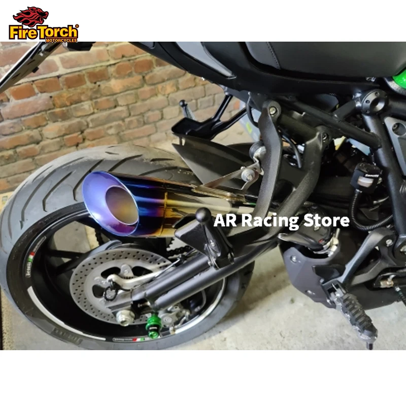 Slip On For Benelli 752 752S BJ750GS BJ752 Motorcycle Exhaust Escape Moto Full System Connector Muffler Modify Middle Link Pipe