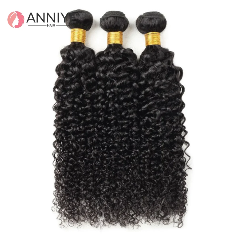 ペルー変態カーリー人毛バンドル卸売 1/3/4 個自然なヘアエクステンション女性のための 100% レミー人毛バンドル